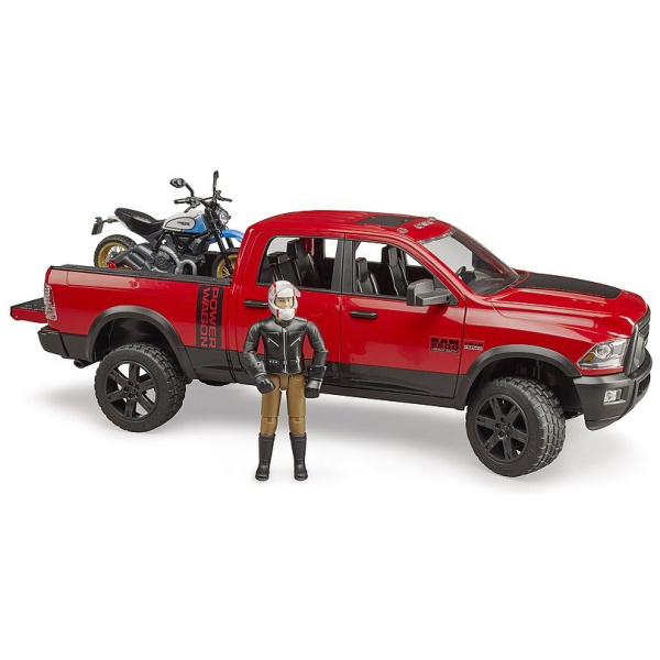 RAM 2500 m/mótorhjóli, 1:16