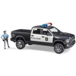 RAM 2500, lögreglubíll m/manni, 1:16