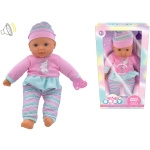 Dúkka, m/pela, 40cm