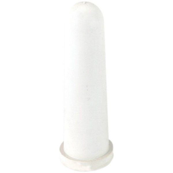 Tútta, kálfa, hvít m/gati