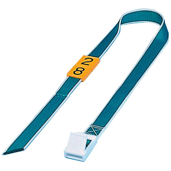 Hálsband f/kýr, grænt, 120cm,