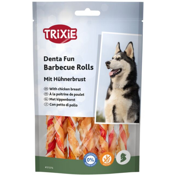 Hundanammi, Denta Fun, Chew, Rolls, 3pcs