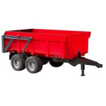 Sturtuvagn, rauður, 1:16