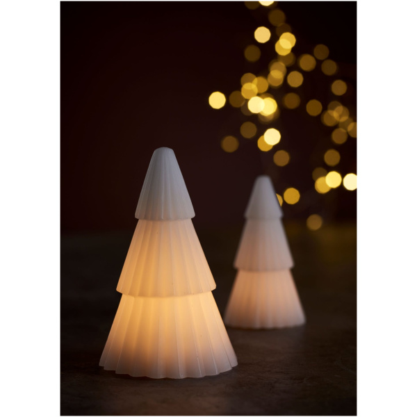 Jólatré, LED, 2stk, batterí