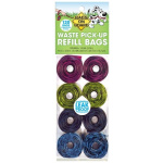 Hundaskítspokar, munstraðir, 8x15#