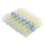 Samtengi, m/lóðn, gult, 50stk