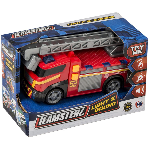 Slökkvibíll m/hljóði og ljósi