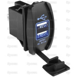 Rofi, USB, 2 plög, 12/24V