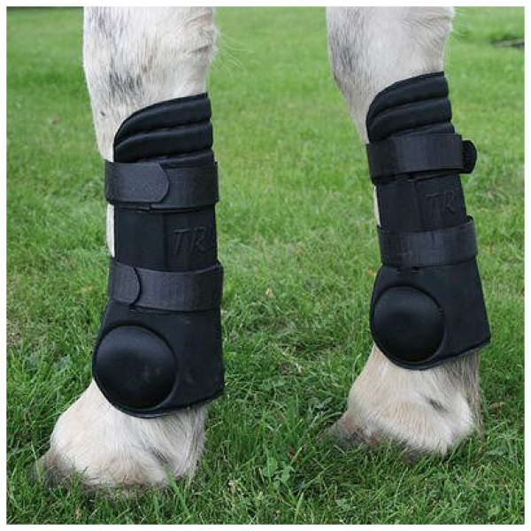 Legghlífar, léttar, svartar #