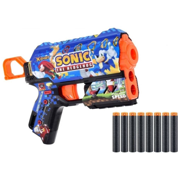 Zuru, X-Shot, Sonic skins