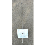 Stagfesta, ósamsett, plata og teinn