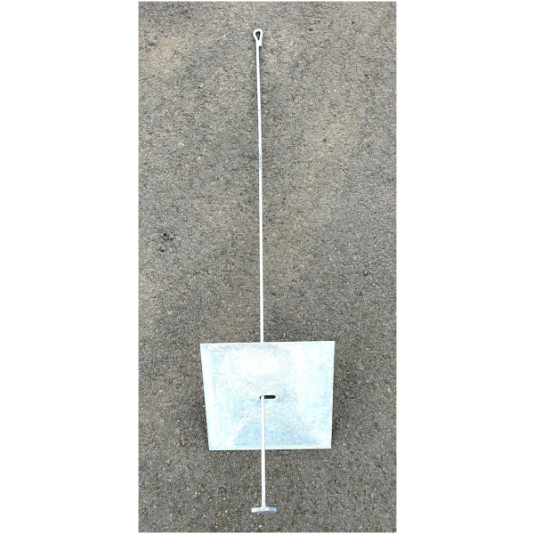 Stagfesta, ósamsett, plata og teinn