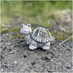 Stytta, skjaldbaka m.liti í skel