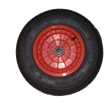 Hjólbörudekk, 4.00-8, 20mm, rautt,GW2339