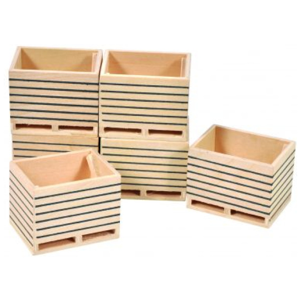 Kartöflukassar, 6stk, 1:32