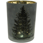 Kertaglas, pine, 10x13cm#