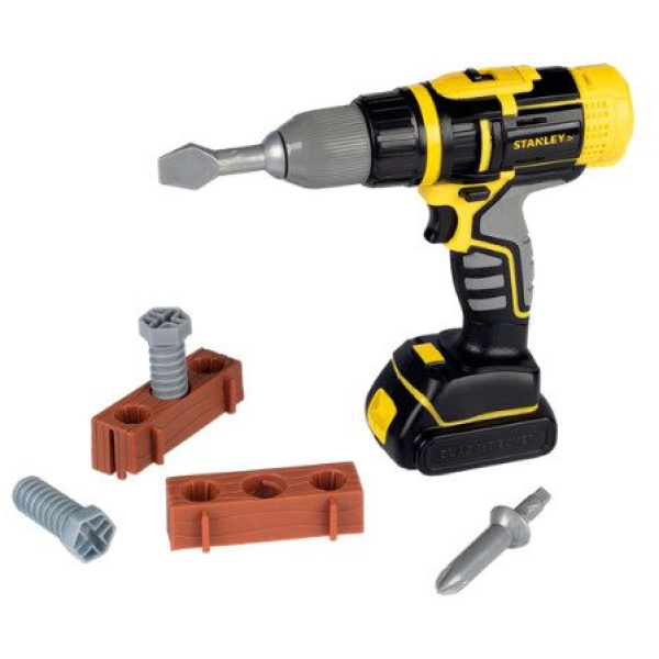 Bor með 2 borum, Stanley, Smoby