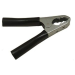 Krókódílaklemma, 150amp, svört