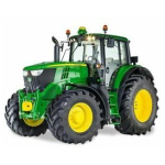 Dráttarvél, John Deere, 6195M, 1:32