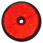 Glitauga, 70mm, hringlótt, rautt