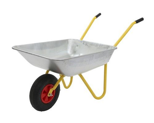 69232-s-500x500-1.jpg Hjólbörur, 80L, gráar - Image 1