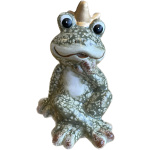 Stytta, Froskur, sitjandi með kórónu