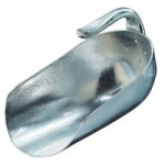 Fóðurskófla, 2kg, ál