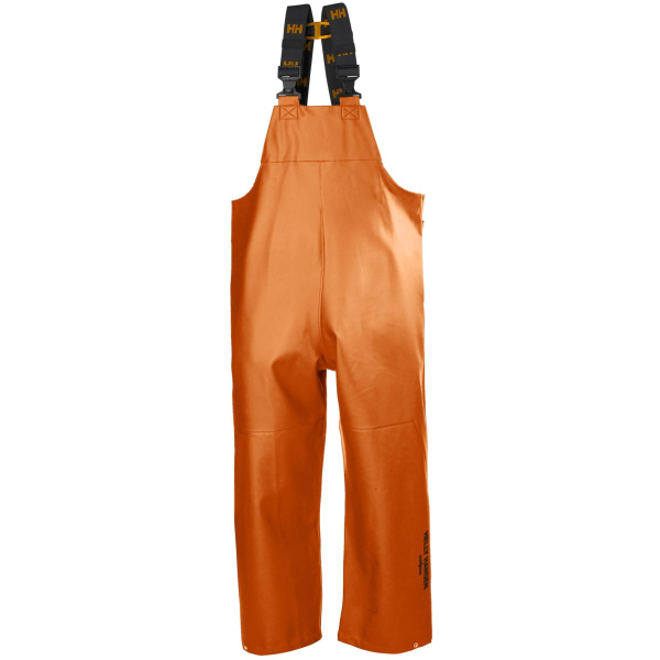 Regnbuxur, Gale með smekk, appelsínug.