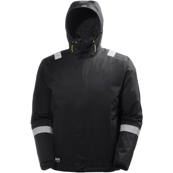 Jakki, vetrar, Manchester, svartur #