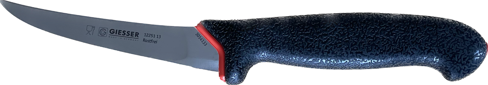 76301110-12251-stifur-svartu.png Hnífur, úrbeininga, stífur, 13 cm - Image 1