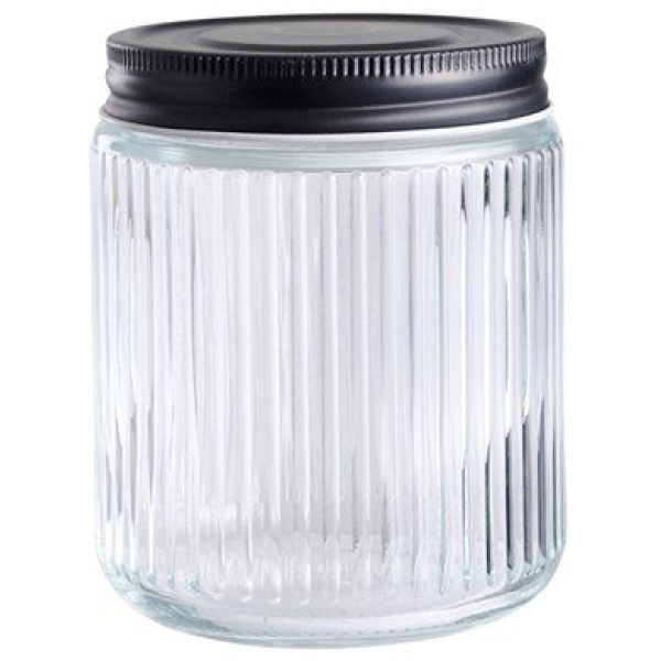 Krukka m/skrúfuðu loki, 0,3L,  Day