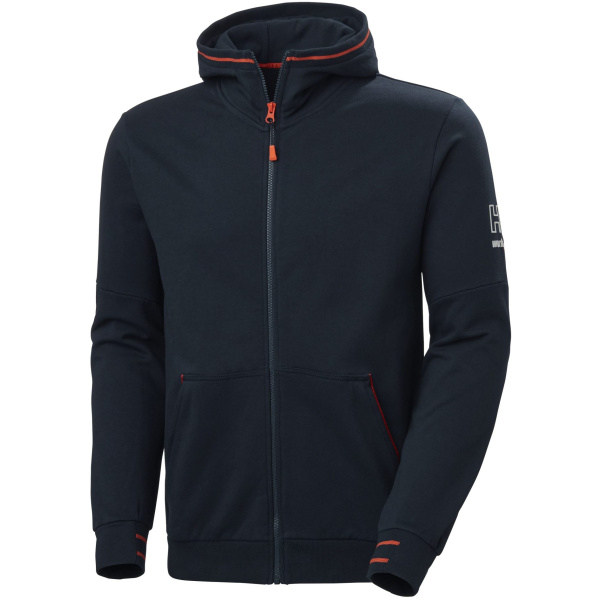 Peysa, Kensington, m/hettu, Blá #