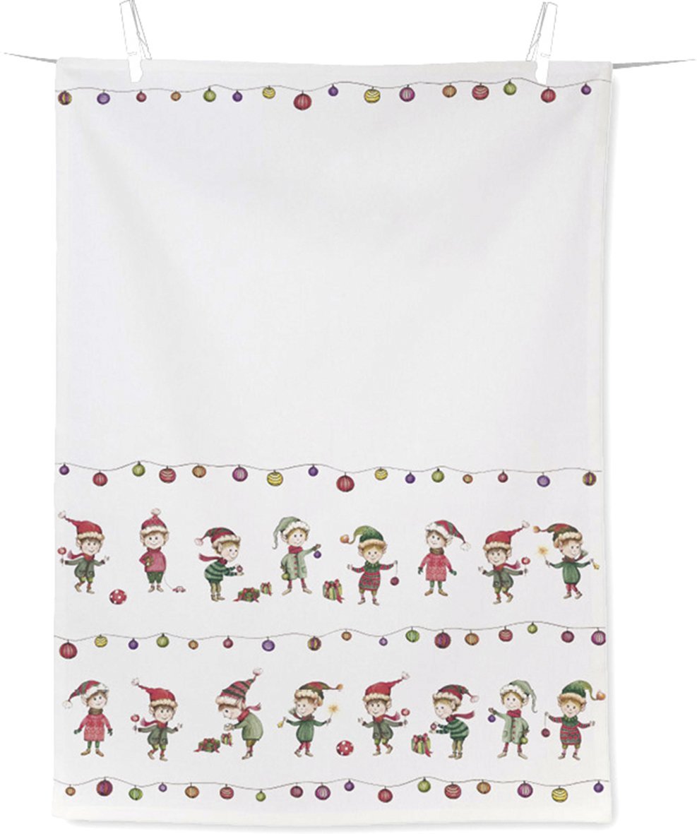 T1086860.jpg Viskastykki, 50x70cm, vinnuálfar - Image 1