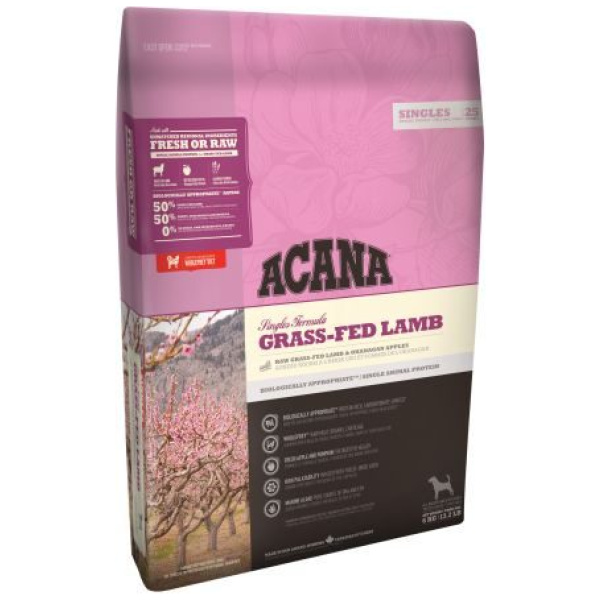 Hundamatur, Acana, Grass-Fed Lam, 11,4kg
