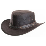 Hattur, Hawkins Australian Style, brúnn