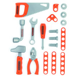 Verkfærasett í kassa, Smoby Black+Decker