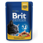 Kattamatur, Brit, Salmon pouch, 100g