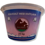 Kalksalt m/hvítlauk, 15kg