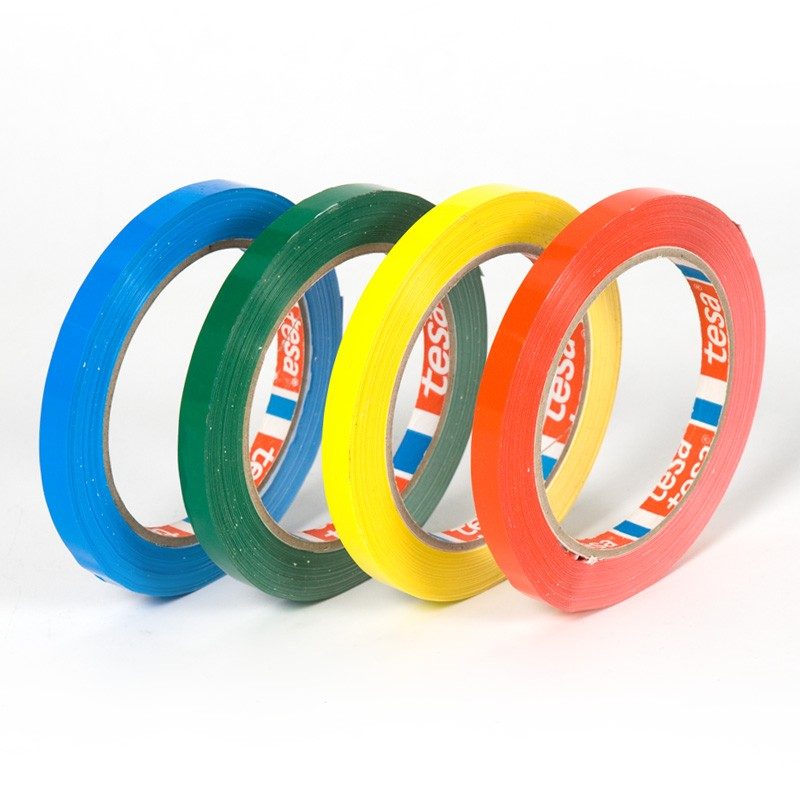 cinta-adhesiva-pvc-colores-3_0.jpg Límband í pokalokunarvél, grænt - Image 1