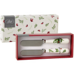 Smjörhnífar, 2stk, mistilteinn