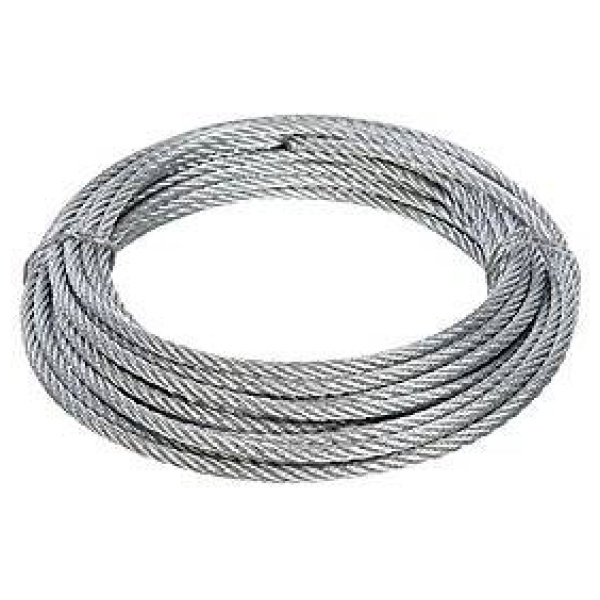 Stálvír, 4mm, 1m, galv