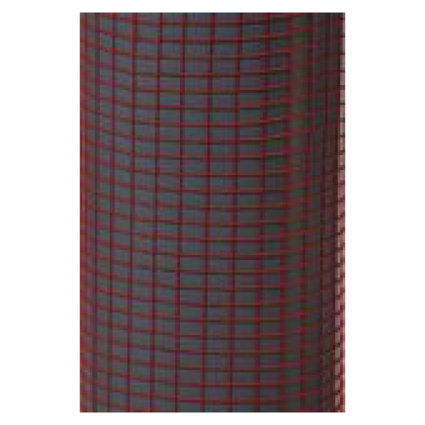 Kjötnet, rautt, fyrir reyk, 1m