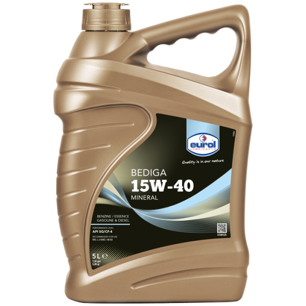 Olía, smur, 15W40 Bediga, 5L AB