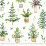 Servíettur, stórar, festive holidays