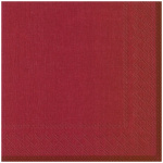 Servíettur, stórar, rauðar