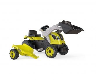 farmer-max-tractor-trailer-710132-07.jpeg Traktor XL m.kerru og skóflu, Smoby, MAX - Image 1