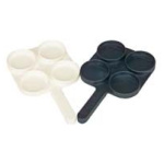 Skálaprufubakki, hvítur