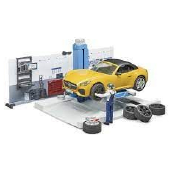 Bílaverkstæði, 1:16