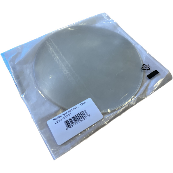 Hamborgaraplast, 25stk, 13cm