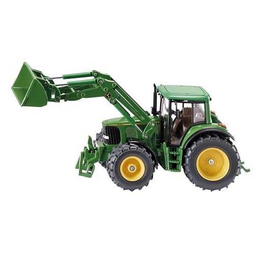image-5.jpg Dráttarvél, John Deere m/tækjum, 1:32 - Image 1